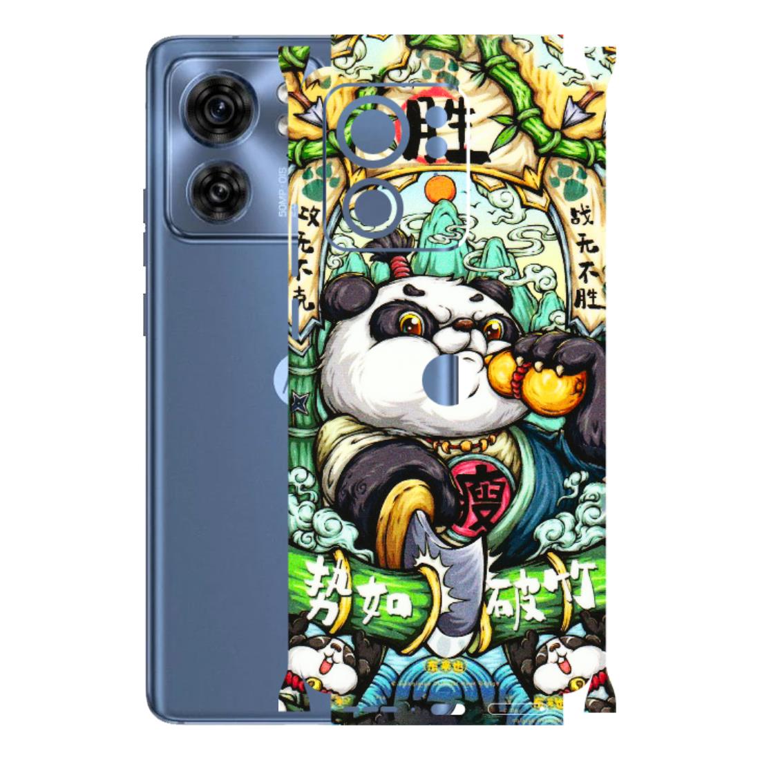 Motorola Phone Skins (All Models) - Royal Rich Panda - 3D Embossed Finish (L-170) Moto Edge 40 (5G)