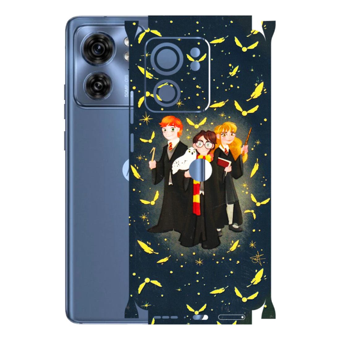 Motorola Phone Skins (All Models) - Harry Potter - 3D Embossed Finish (L-183) Moto Edge 40 (5G)