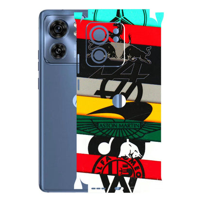 Motorola Phone Skins (All Models) - Multi Designer Brands - 3D Embossed Finish (L-187) Moto Edge 40 (5G)