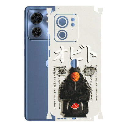 Motorola Phone Skins (All Models) - Obito Anime Eye - 3D Embossed Finish (L-19) Moto Edge 40 (5G)