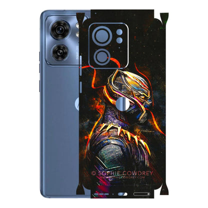Motorola Phone Skins (All Models) - Black Panther - 3D Embossed Finish (L-190) Moto Edge 40 (5G)