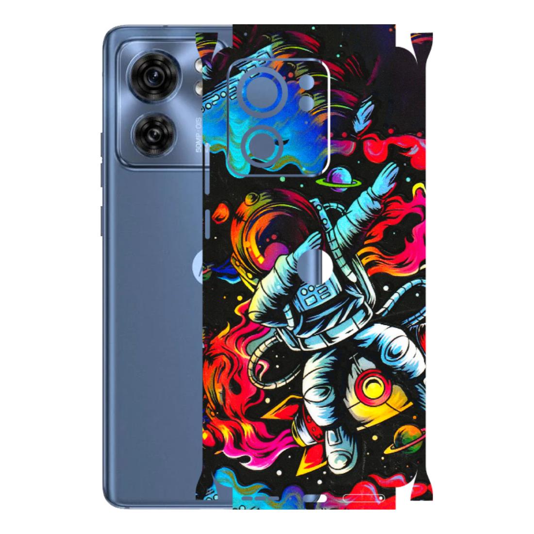 Motorola Phone Skins (All Models) - Astronaut Dope - 3D Embossed Finish (L-191) Moto Edge 40 (5G)
