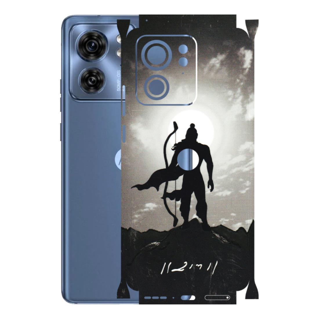 Motorola Phone Skins (All Models) - Jai Siya Ram - 3D Embossed Finish (L-200) Moto Edge 40 (5G)