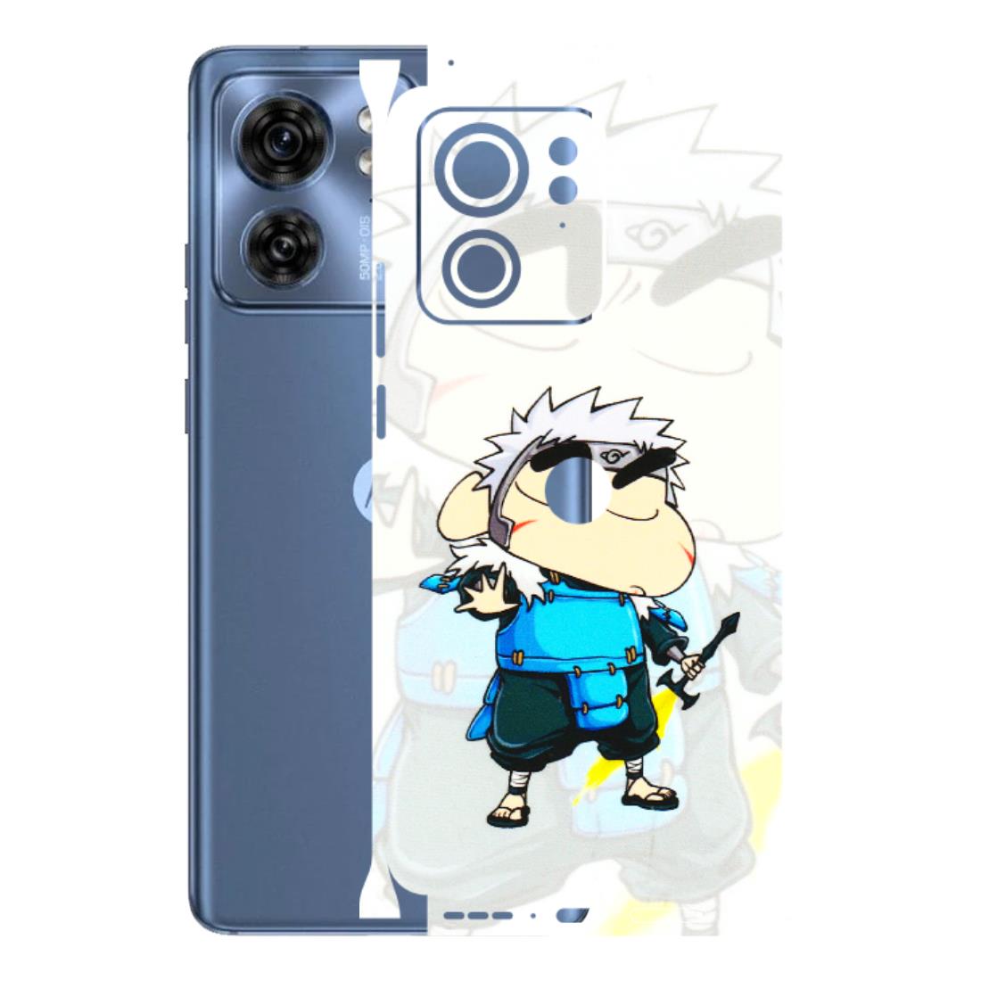 Motorola Phone Skins (All Models) - Angry Young Shinchan - 3D Embossed Finish (L-226) Moto Edge 40 (5G)