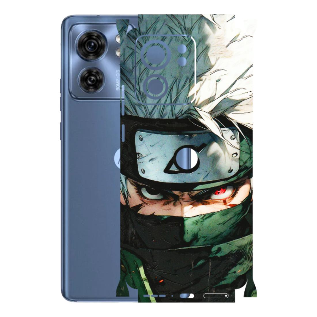 Motorola Phone Skins (All Models) - Kakashi Red Eye Focus - 3D Embossed Finish (L-227) Moto Edge 40 (5G)