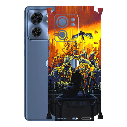 Motorola Phone Skins (All Models) - Games Doodles - 3D Embossed Finish (L-24) Moto Edge 40 (5G)
