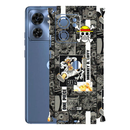 Motorola Phone Skins (All Models) - Cuffy Anime MonkeyCamic - 3D Embossed Finish (L-242) Moto Edge 40 (5G)