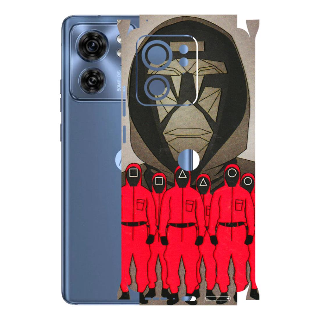 Motorola Phone Skins (All Models) - Squid Game Hero - 3D Embossed Finish (L-245) Moto Edge 40 (5G)
