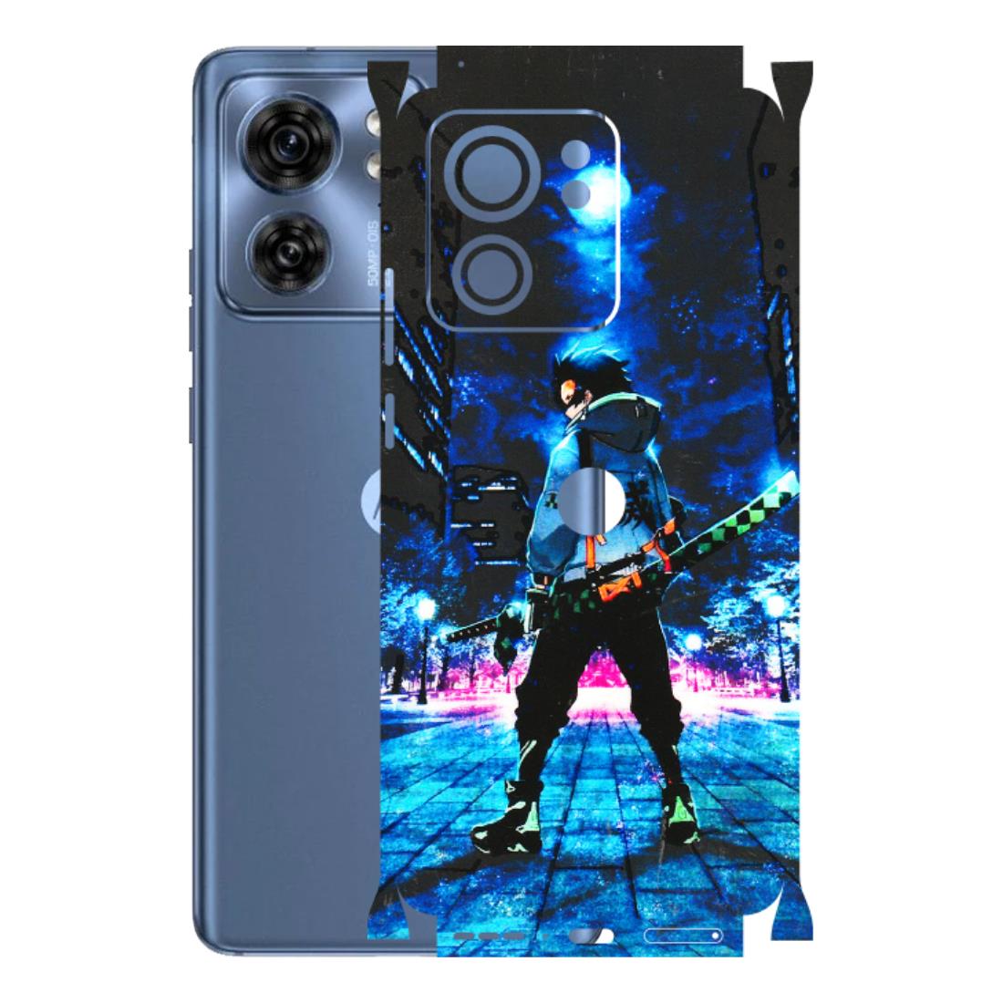 Motorola Phone Skins (All Models) - Demon Slayer Sword - 3D Embossed Finish (L-247) Moto Edge 40 (5G)