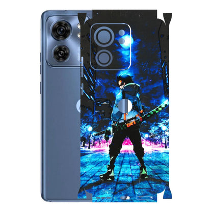 Motorola Phone Skins (All Models) - Demon Slayer Sword - 3D Embossed Finish (L-247) Moto Edge 40 (5G)