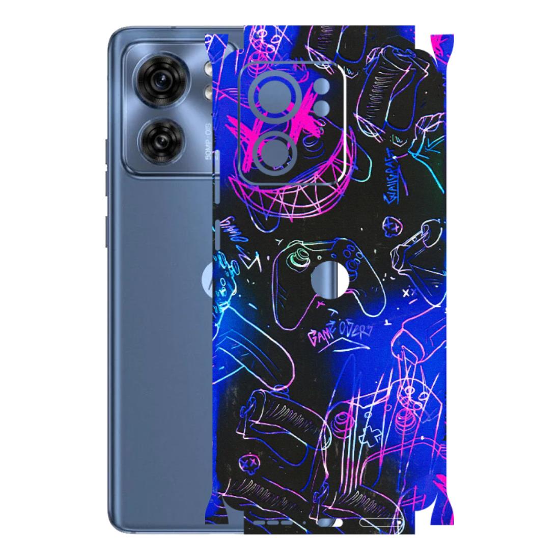 Motorola Phone Skins (All Models) - Gamers Paradise - 3D Embossed Finish (L-258) Moto Edge 40 (5G)
