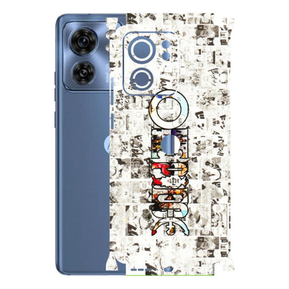 Motorola Phone Skins (All Models) - One Piece Manga - 3D Embossed Finish (L-26) Moto Edge 40 (5G)