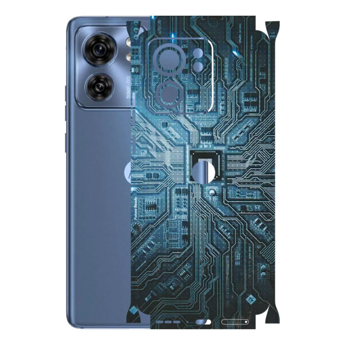 Motorola Phone Skins (All Models) - Original Circuit - 3D Embossed Finish (L-267) Moto Edge 40 (5G)