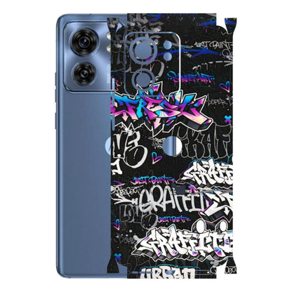 Motorola Phone Skins (All Models) - Graffiti Killer - 3D Embossed Finish (L-274) Moto Edge 40 (5G)