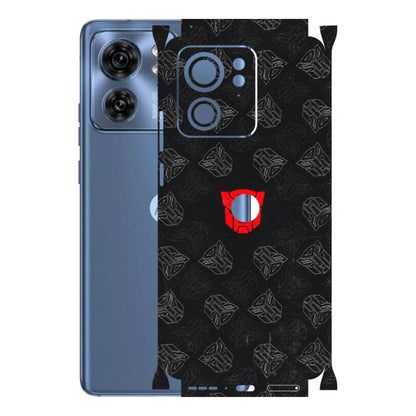 Motorola Phone Skins (All Models) - Transformers Devastation - 3D Embossed Finish (L-301) Moto Edge 40 (5G)