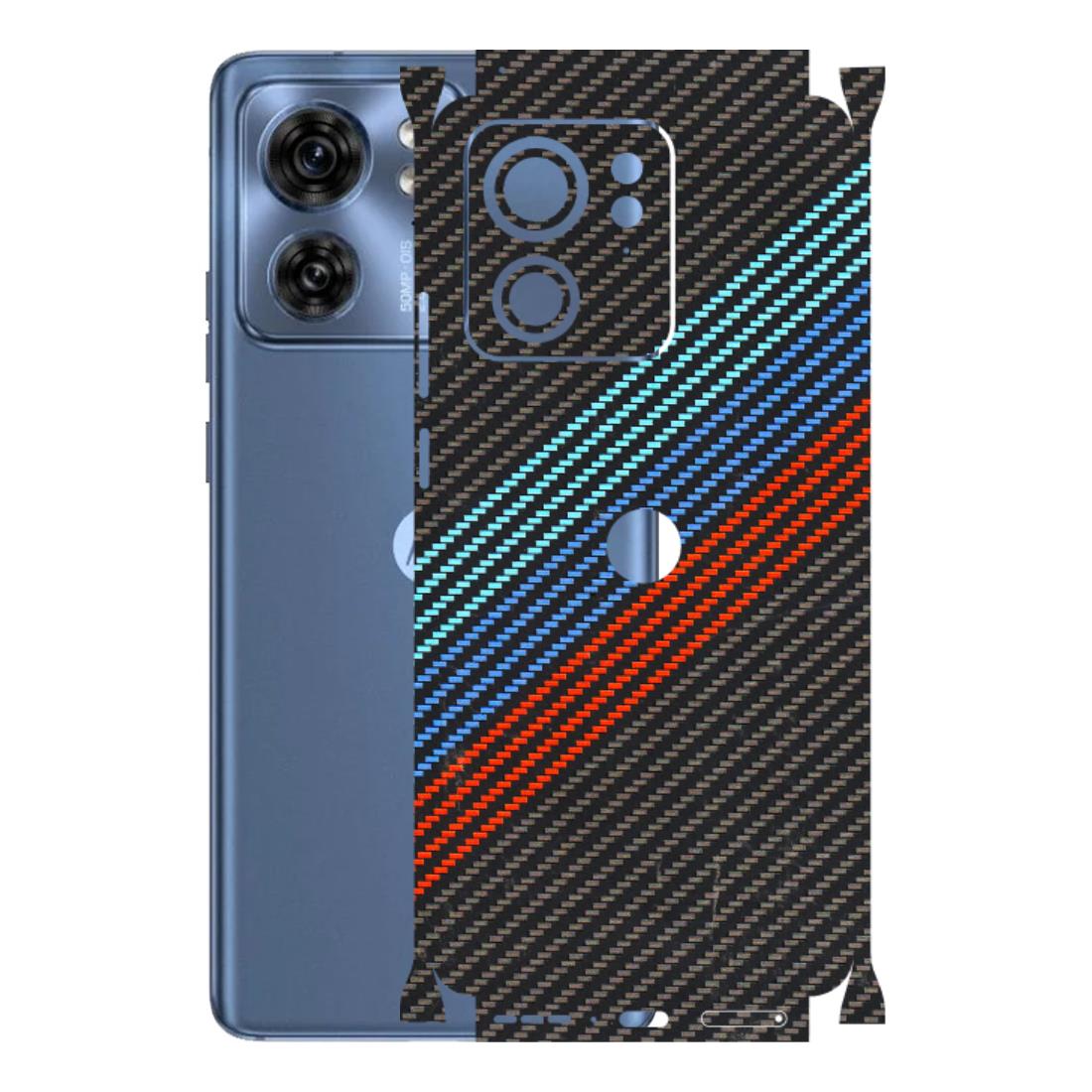 Motorola Phone Skins (All Models) - Carbon BM - 3D Embossed Finish (L-302) Moto Edge 40 (5G)