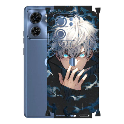 Motorola Phone Skins (All Models) - New Jujutsu Kaisen Anime - 3D Embossed Finish (L-313) Moto Edge 40 (5G)