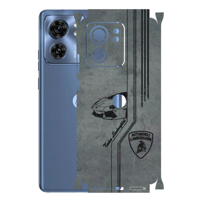 Motorola Phone Skins (All Models) - New Lamborgini Aventador - 3D Embossed Finish (L-321) Moto Edge 40 (5G)