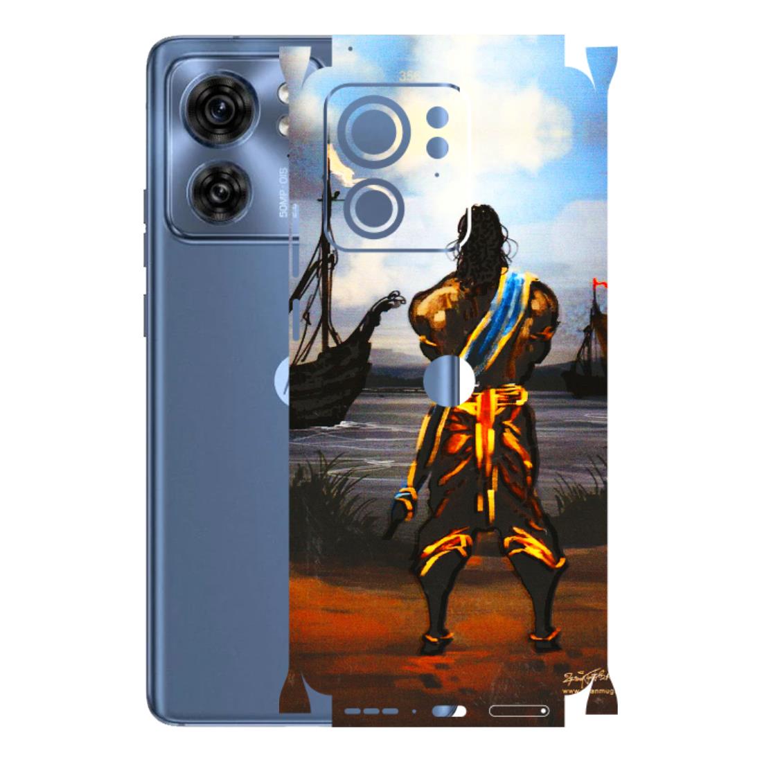 Motorola Phone Skins (All Models) - Heavenly God Figure - 3D Embossed Finish (L-34) Moto Edge 40 (5G)