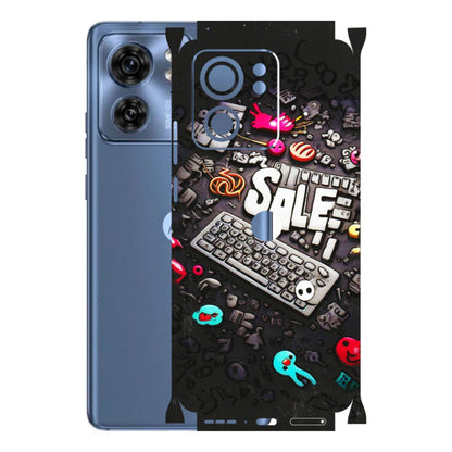 Motorola Phone Skins (All Models) - Gadgets Sale - 3D Embossed Finish (L-50) Moto Edge 40 (5G)