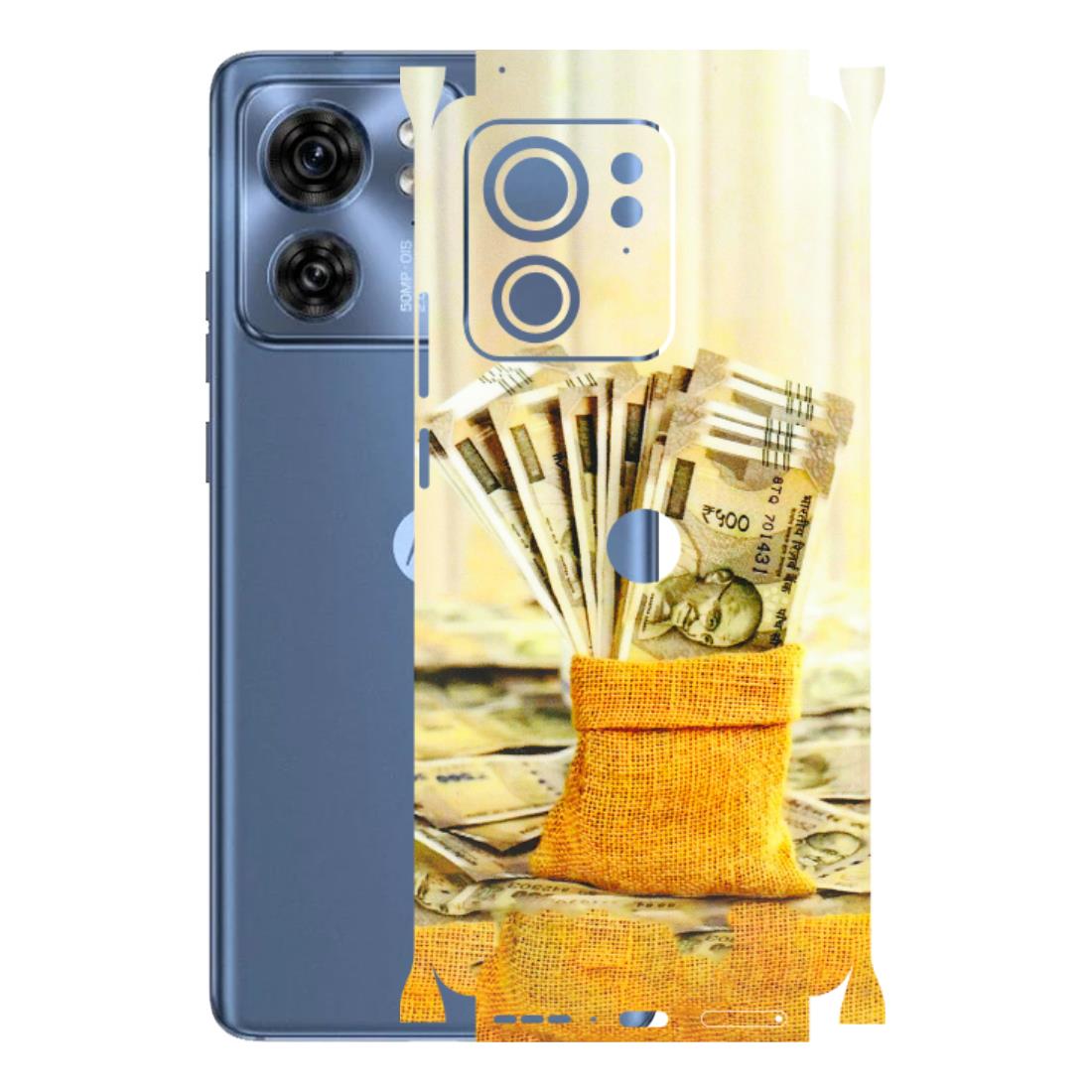Motorola Phone Skins (All Models) - Show Me The Money - 3D Embossed Finish (L-52) Moto Edge 40 (5G)