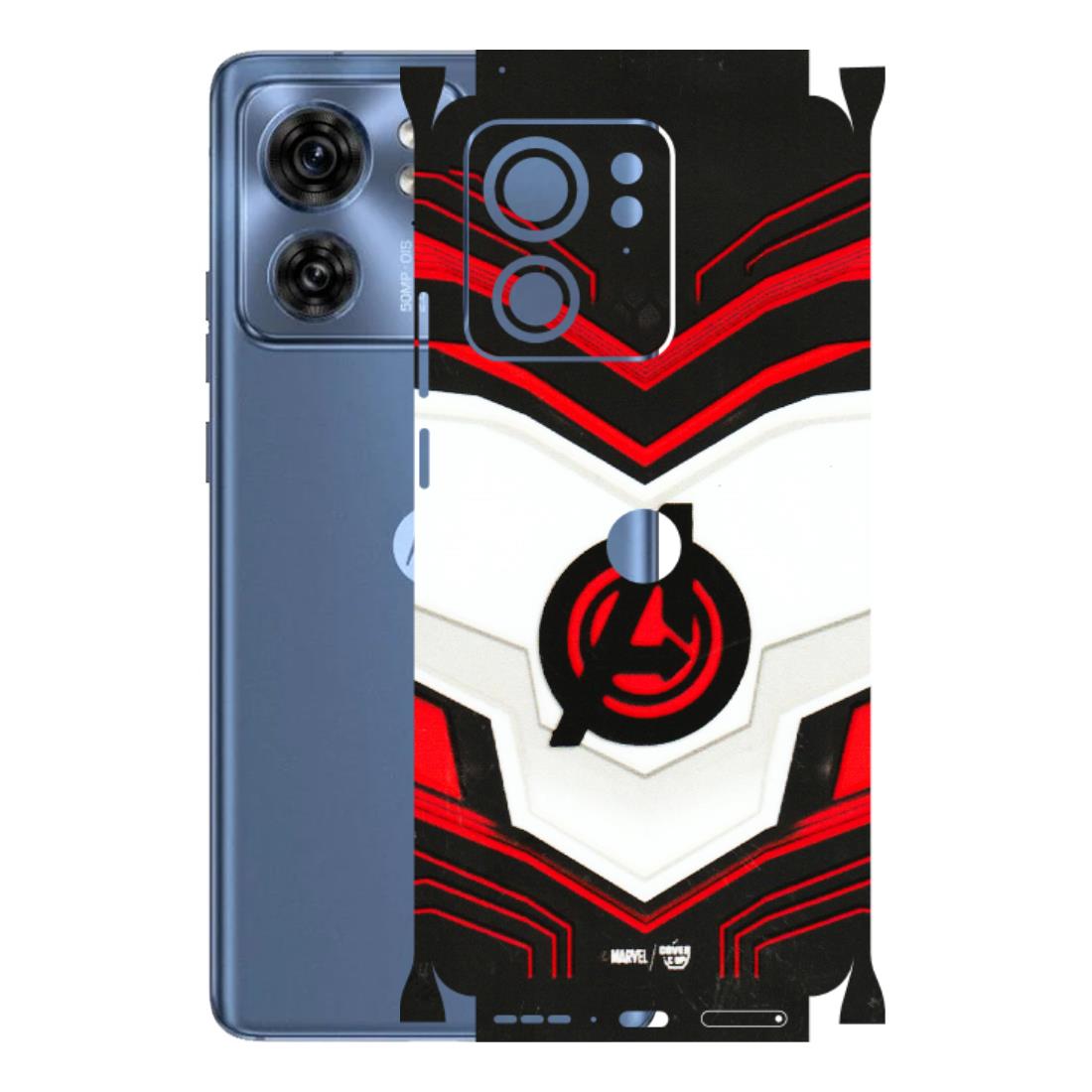 Motorola Phone Skins (All Models) - Avengers Logo - 3D Embossed Finish (L-55) Moto Edge 40 (5G)