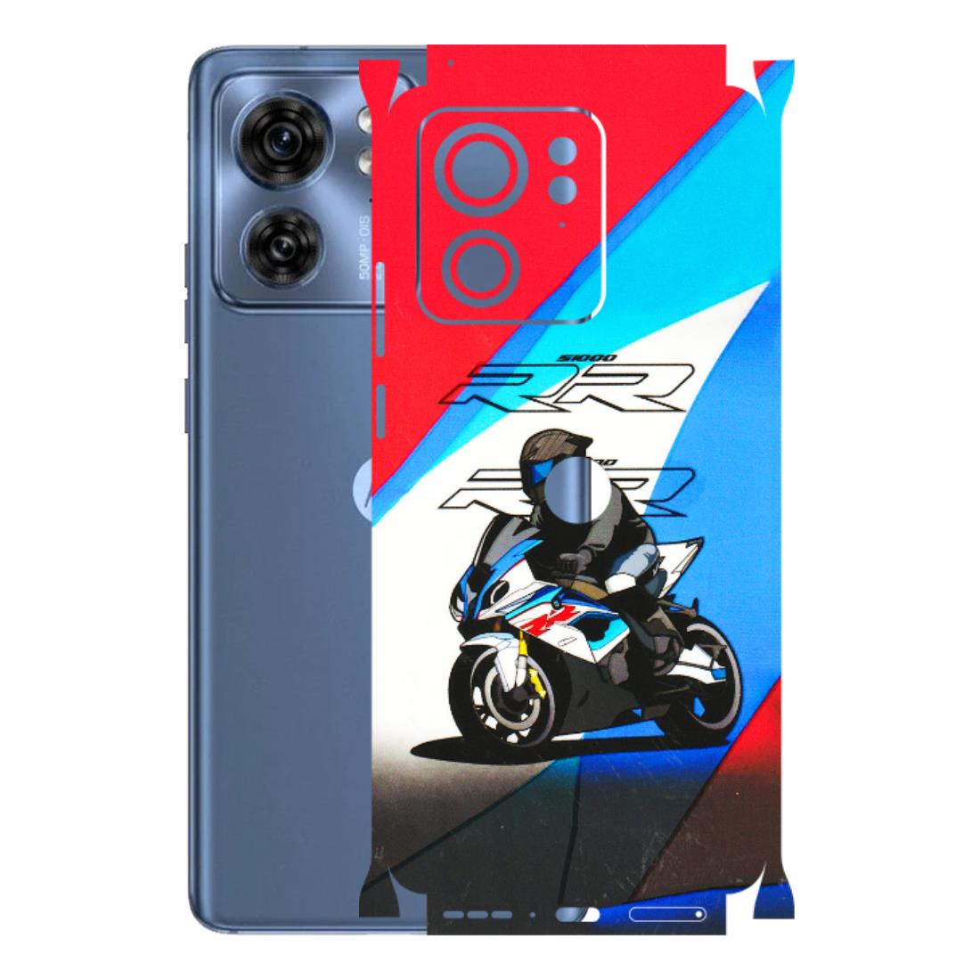 Motorola Phone Skins (All Models) - Bikers Love - 3D Embossed Finish (L-58) Moto Edge 40 (5G)