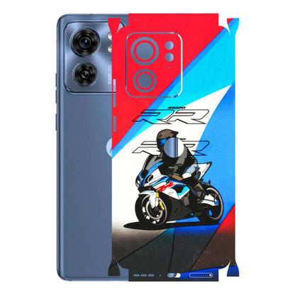 Motorola Phone Skins (All Models) - Bikers Love - 3D Embossed Finish (L-58) Moto Edge 40 (5G)