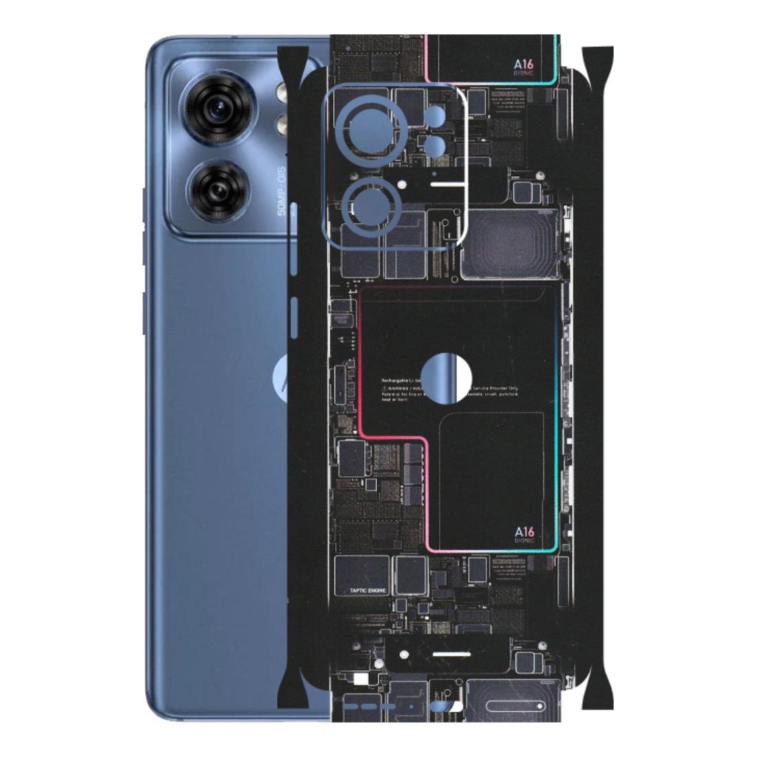 Motorola Phone Skins (All Models) - Motherboard Circuit Layout - Matte Finish (M-117) Moto Edge 40 (5G)