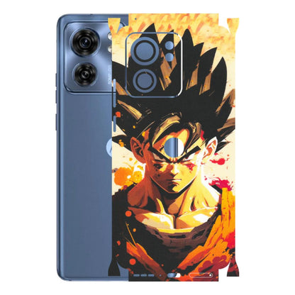 Motorola Phone Skins (All Models) - Angry Goku - Matte Finish (M-12) Moto Edge 40 (5G)