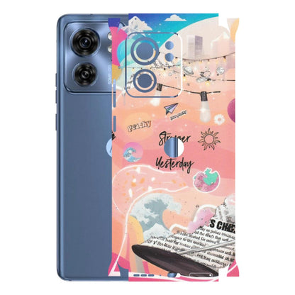 Motorola Phone Skins (All Models) - Stronger Then Yesterday - Matte Finish (M-128) Moto Edge 40 (5G)