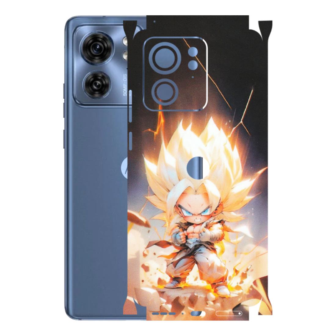 Motorola Phone Skins (All Models) - Goku Dragon Cute Anime - Matte Finish (M-131) Moto Edge 40 (5G)