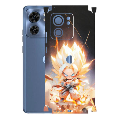 Motorola Phone Skins (All Models) - Goku Dragon Cute Anime - Matte Finish (M-131) Moto Edge 40 (5G)