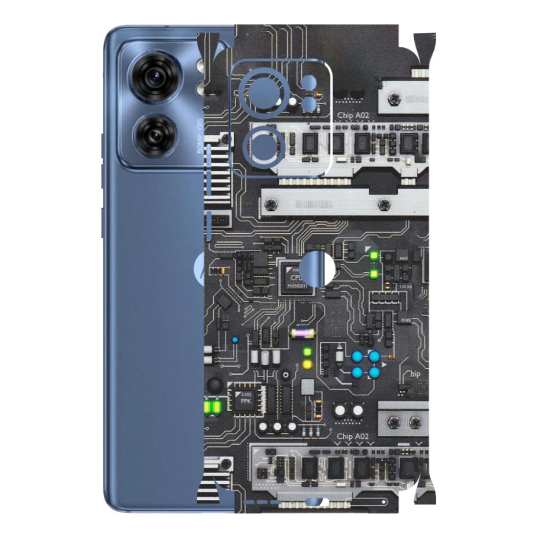 Motorola Phone Skins (All Models) - Motherboard Internals - Matte Finish (M-135) Moto Edge 40 (5G)