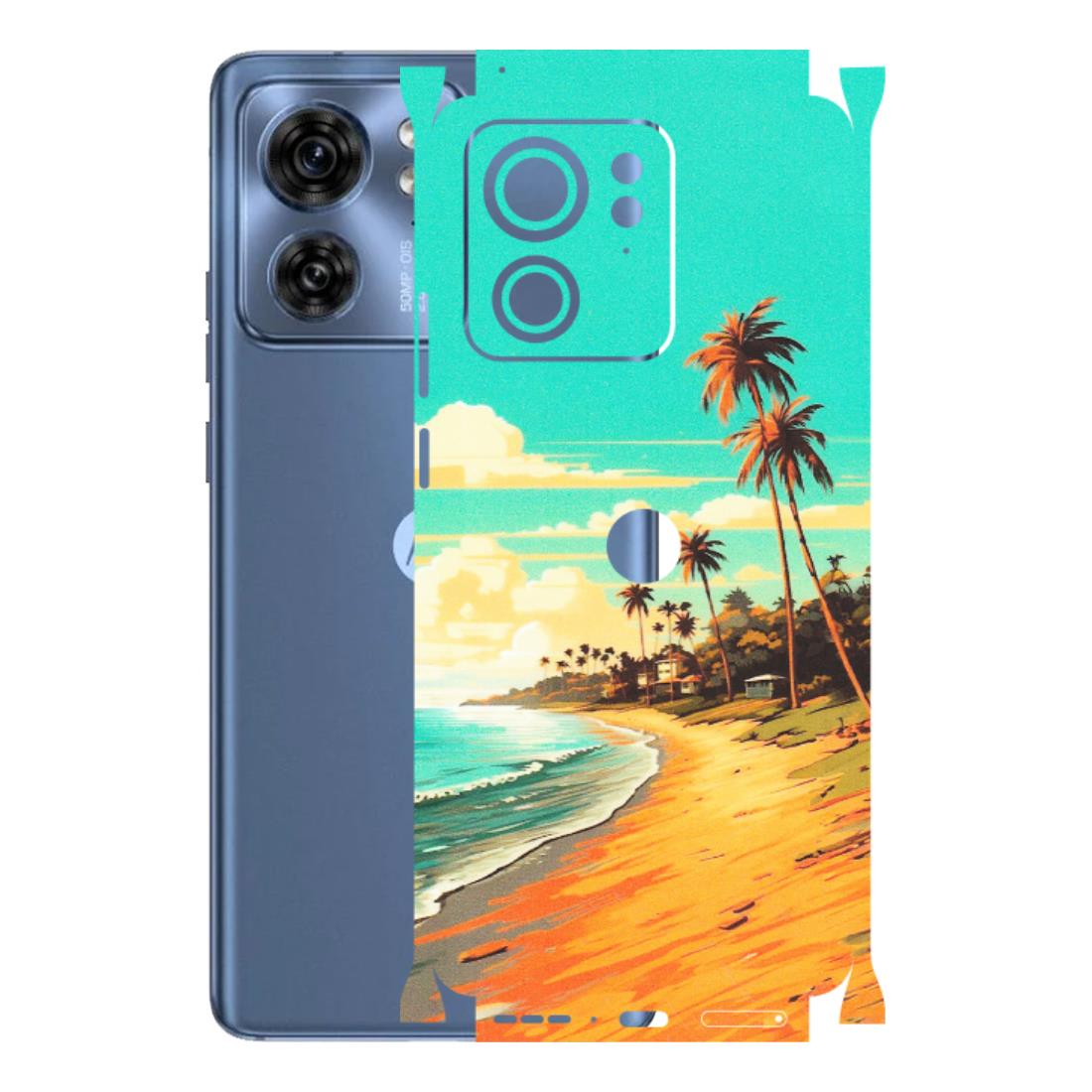 Motorola Phone Skins (All Models) - Miami Beach - Matte Finish (M-136) Moto Edge 40 (5G)