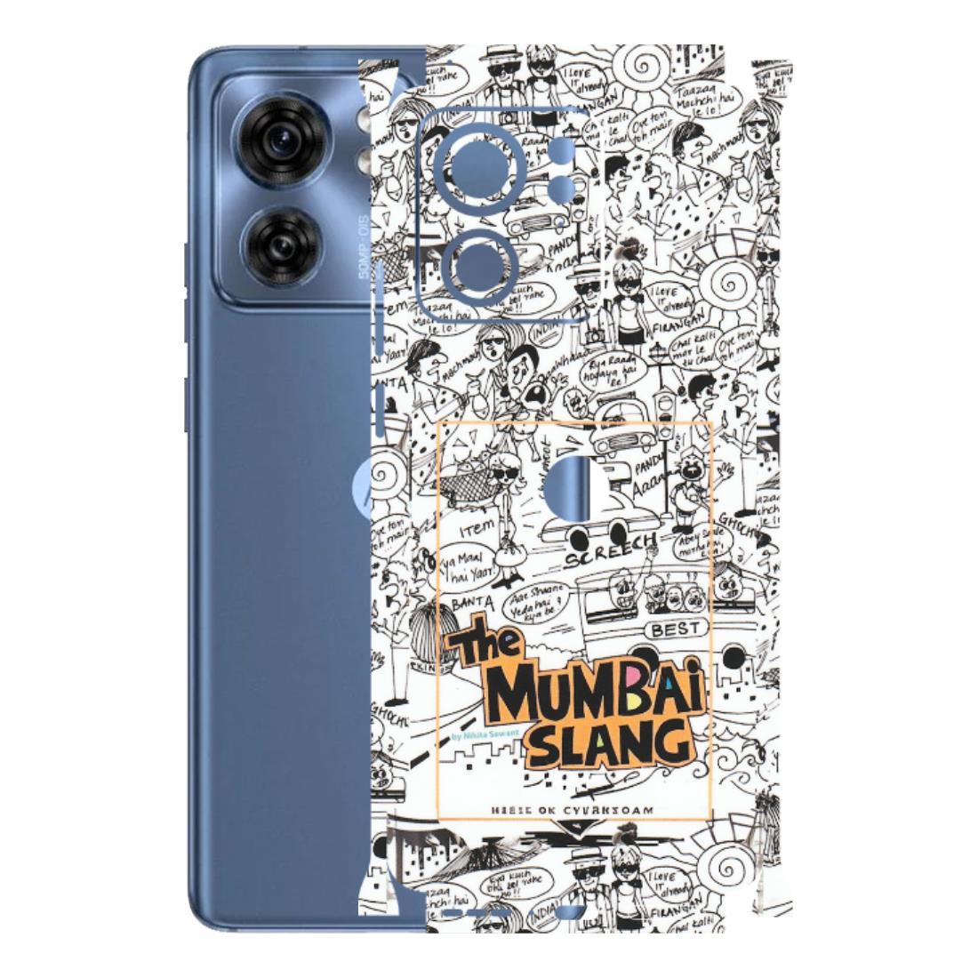 Motorola Phone Skins (All Models) - The Mumbai Slang - Matte Finish (M-142) Moto Edge 40 (5G)