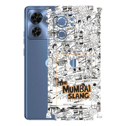 Motorola Phone Skins (All Models) - The Mumbai Slang - Matte Finish (M-142) Moto Edge 40 (5G)