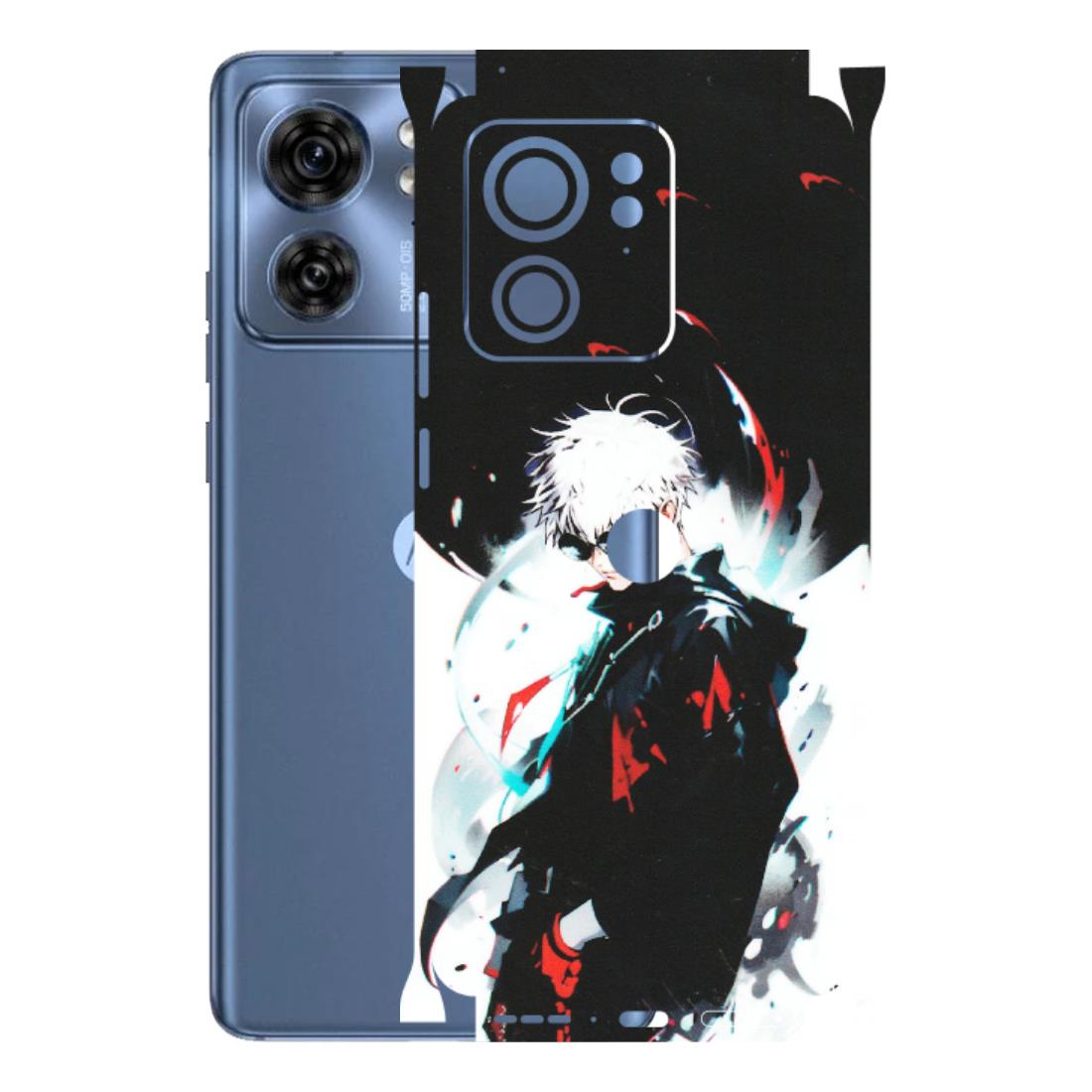 Motorola Phone Skins (All Models) - Gojo Powerful Charater Kaisen Anime - Matte Finish (M-144) Moto Edge 40 (5G)