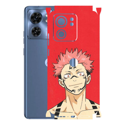 Motorola Phone Skins (All Models) - Ryomen Sukuna Fun Anime - Matte Finish (M-153) Moto Edge 40 (5G)