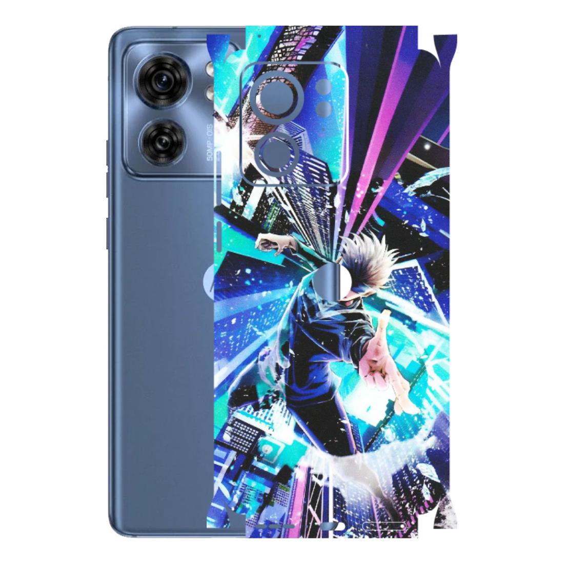 Motorola Phone Skins (All Models) - Manga Action Jujustu Kaisen Anime - Matte Finish (M-155) Moto Edge 40 (5G)