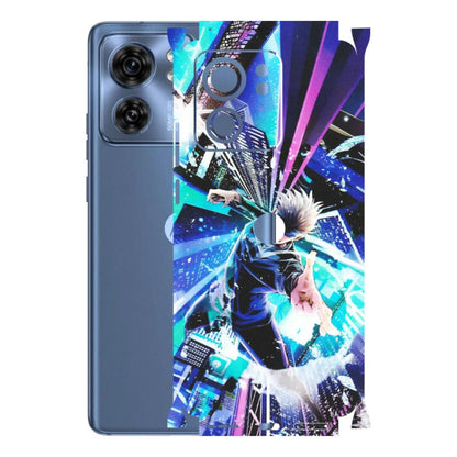 Motorola Phone Skins (All Models) - Manga Action Jujustu Kaisen Anime - Matte Finish (M-155) Moto Edge 40 (5G)