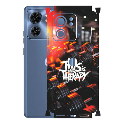 Motorola Phone Skins (All Models) - GYM Lover Therapy - Matte Finish (M-160) Moto Edge 40 (5G)