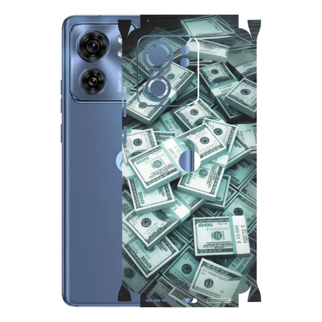 Motorola Phone Skins (All Models) - Hundred Dollar Bill - Matte Finish (M-162) Moto Edge 40 (5G)