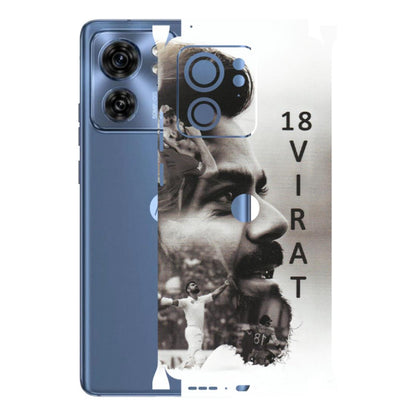 Motorola Phone Skins (All Models) - Virat Kohli Cricketer - Matte Finish (M-163) Moto Edge 40 (5G)