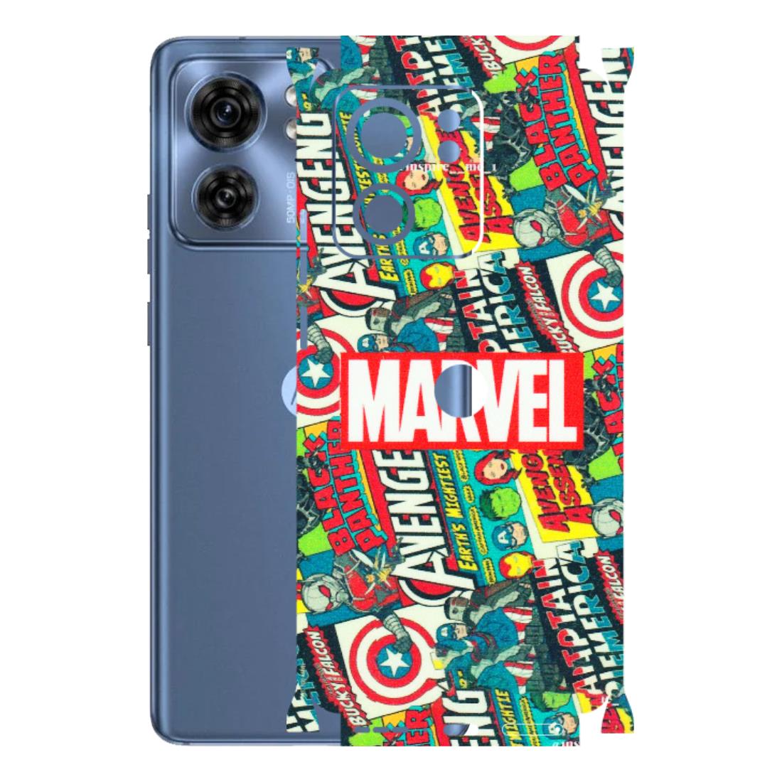Motorola Phone Skins (All Models) - Marvel Comic Lover - Matte Finish (M-30) Moto Edge 40 (5G)