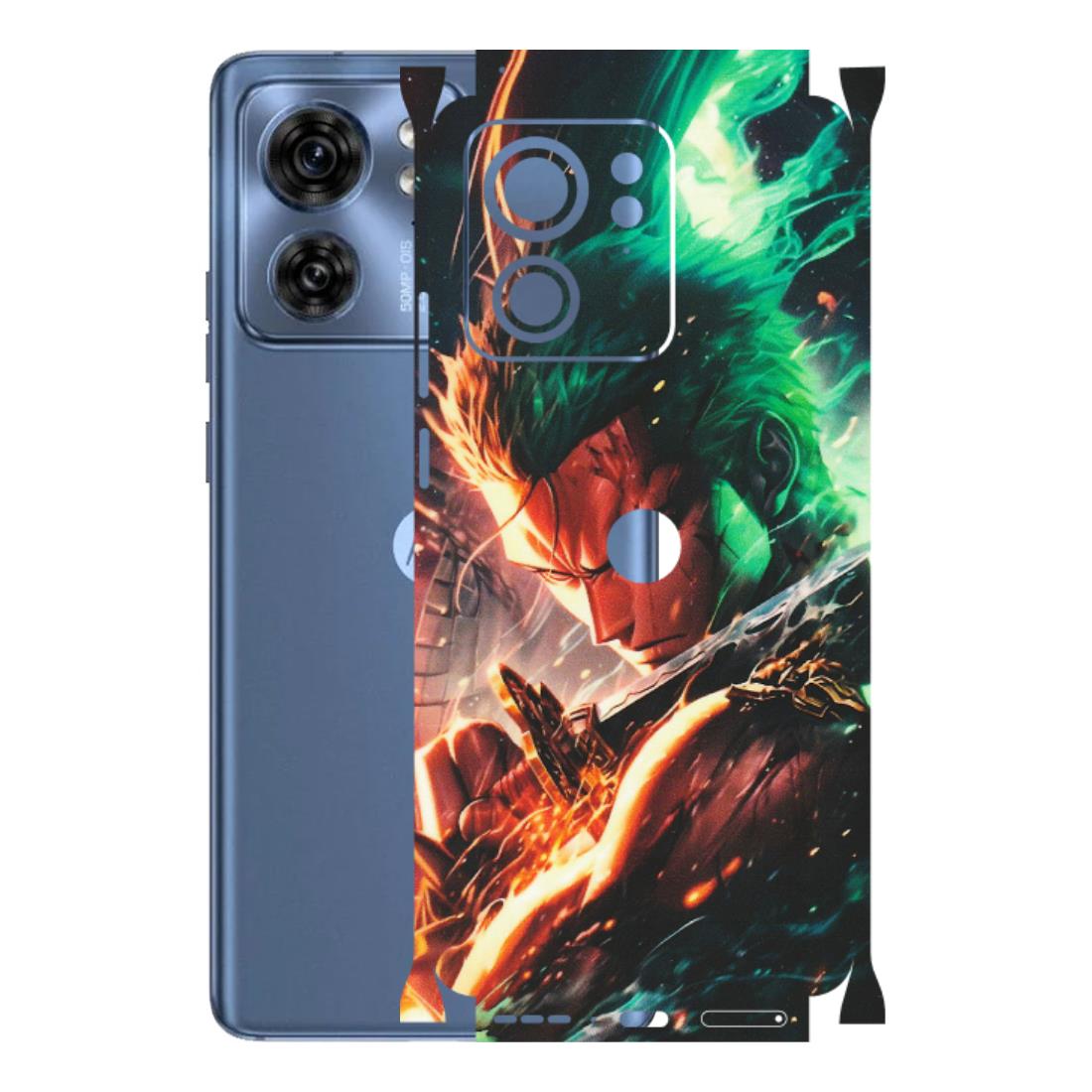 Motorola Phone Skins (All Models) - Anime Gojo Sword - Matte Finish (M-32) Moto Edge 40 (5G)