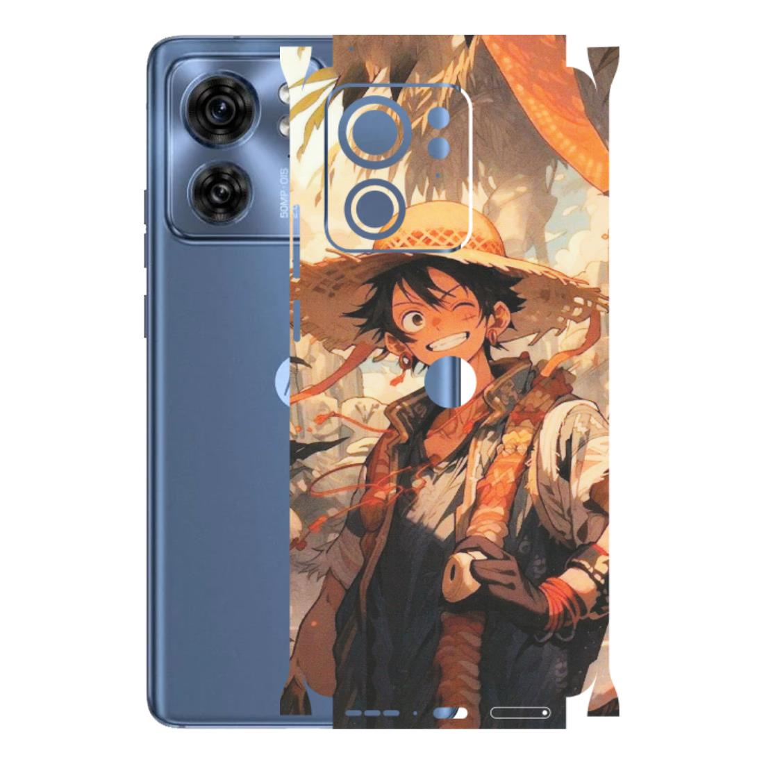 Motorola Phone Skins (All Models) - Anime Character Smile - Matte Finish (M-33) Moto Edge 40 (5G)