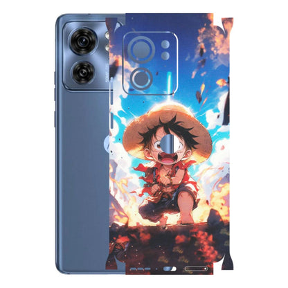 Motorola Phone Skins (All Models) - Toon One Piece Cute Character - Matte Finish (M-35) Moto Edge 40 (5G)