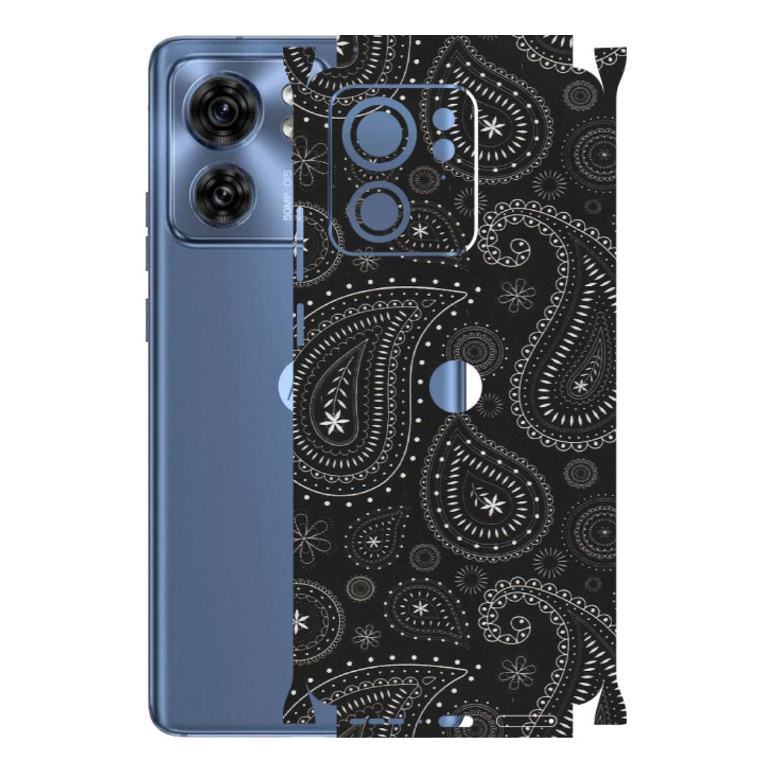 Motorola Phone Skins (All Models) - Black Sober Kerry - Matte Finish (M-37) Moto Edge 40 (5G)