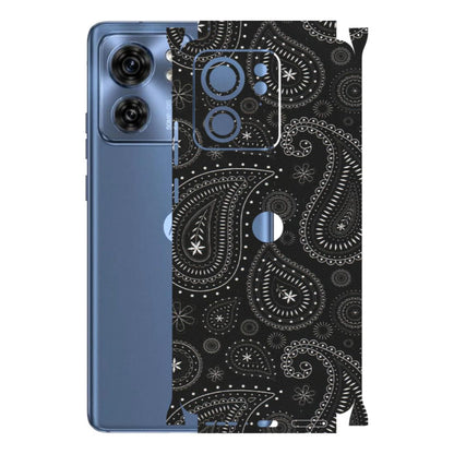Motorola Phone Skins (All Models) - Black Sober Kerry - Matte Finish (M-37) Moto Edge 40 (5G)
